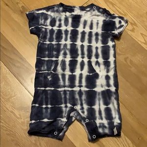 burt's bees baby tie dye romper